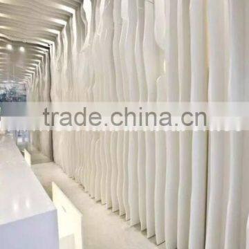 Art Designed Acrylic Solid Surfaces Interior Decoration Wall for Shop Decorating photo-2