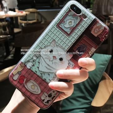 Cute Cartoon Cell Phone Case Cover Silicone Mobile Phone Cases for IPhone7/7Plus/6/6s/6plus/6splus Back Cover Shell photo-3