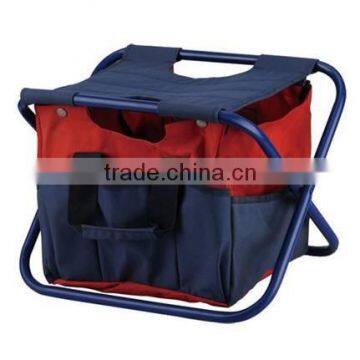 High quality portable fishing stool with tackle bag