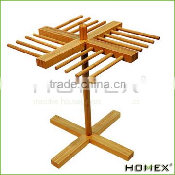 Bamboo Italia pasta drying rack for kitchen Homex BSCI/Factory