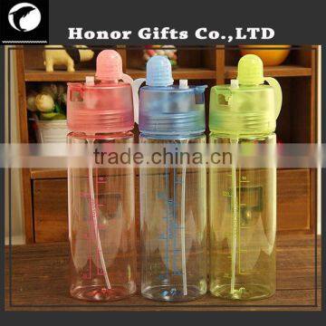 2016 New Design Multifunctional Water Spray Plastic Drinking Water Bottle photo-6