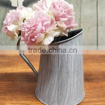 Plant Stand Decorative Round Planters Color Painted Metal Flower Pot photo-2