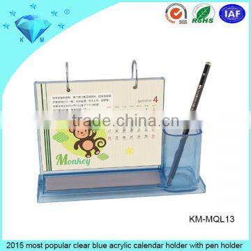 New Design Acrylic Calendar Pen Holder and Photo Frame Display Stand photo-6