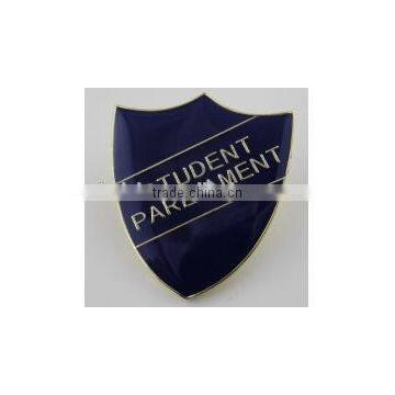 Pefect enamel pin metal school badge school lapel pin