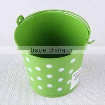 High Quality Chinese Factory New Style Garden Bucket for Kids With Dot Printing photo-5