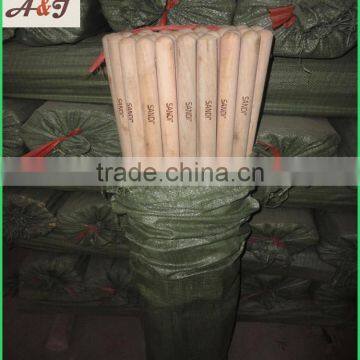 LOGO Print Natural Wooden Broom Stick, Wooden Mop Stick photo-4