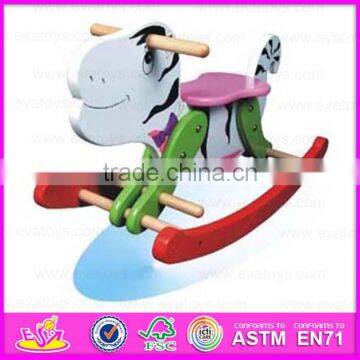 2015 New mutifuction toy kid rocking horse,wooden funny children rocking horse toy,Fashionable wooden rocking horse toy WJY-8103