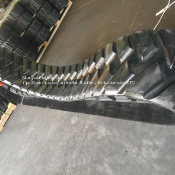 Paver rubber track with chevron pattern(460X225X36) for CAT AP1055B