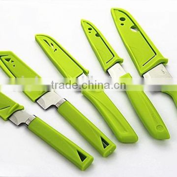 D-080 New fashion design 5pcs kitchen knife sets