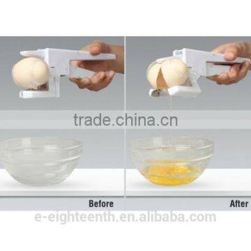 NEW EZ Egg Cracker Handheld York & White Separator As Seen On TV Kitchen Gadget photo-4
