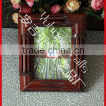 natural materials bamboo photo frame