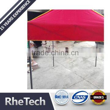 customized stainless steel adjustable height fold trade show pvc tent