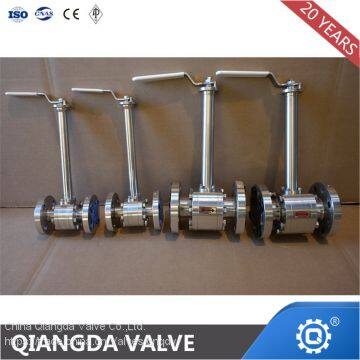 High Temperature Metal Seat Trunnion Mounted Cryogenic Ball Valve photo-2