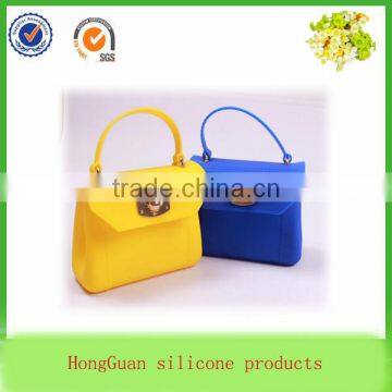 2014 hot sale eco-friendly fashion silicone bag for woman