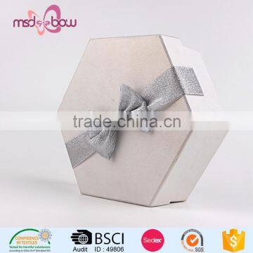 Chocolate Gift Wrapping Bows Golden Metallic Curly Ribbon With Band photo-4