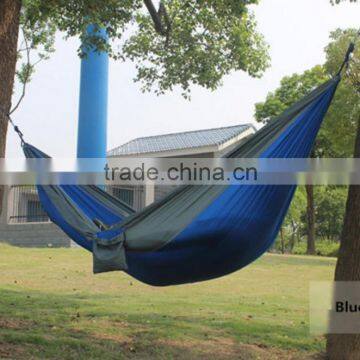 Amazon Wholesale High Quality Colorful Double Portable 210T Nylon Taffeta Camping Hammock photo-4