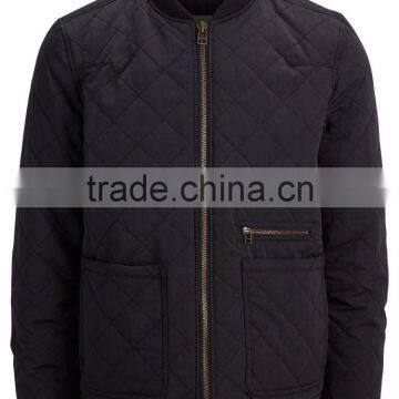 Alike diamond quilted jacket for men