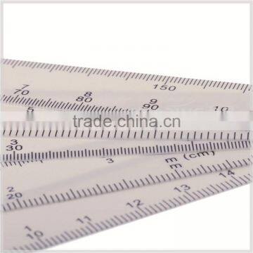 Kearing Brand Promotional Plastic Fine Shaped Scale Ruler ( 5pcs as 1 Set ) With Metal Rivet # 8500-5 photo-5