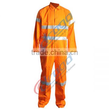 Orange excellent UPF 50+ uv protection coverall