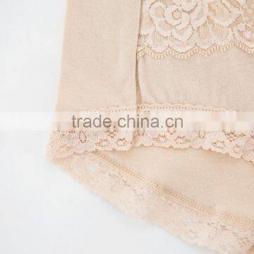 Cheapest Factory 95% Cotton 5% Spandex With Lace Custom Sexy Fancy Woman Underwear photo-4
