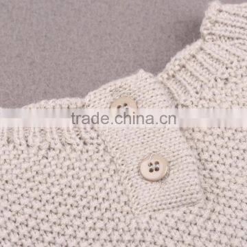 YAKUYIYI Girl Grey Short Sleeve Kitten Pocket Long Sweater photo-3