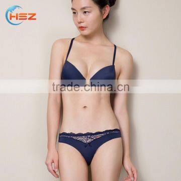 HSZ-18924 Pretty Awesome Women Latest Fashion Lingerie Sexy Hot Ladies Underwear Bra Brands Beautiful Panty New Design 2017