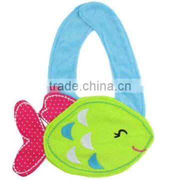 Wholesale Applique Cotton Custom Soft Animal Wholesale Dental Baby Bibs Necklace photo-6