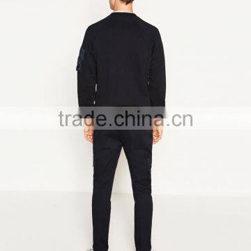 2016 High Quality Mens Slim Fit Clothing Bomber Jackets Wholesale photo-4