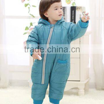 high quality cotton 2 to 5 year old children winter jumpsuit clothes sets