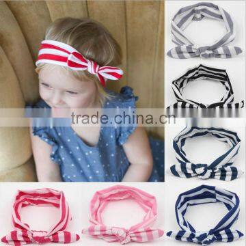 Wholesale Top Baby Knotted Hair Headband Cotton Headbands