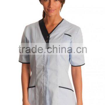 Wholesale Custom Made Fashionable Hospital Nursing Medical Uniform Design Comfortable Cotton Hospital Scrubs photo-2