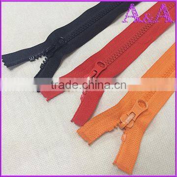 whole sale resin zipper,close end plastic zipper,big size zipper