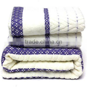 New Towel 3pcs/Set 100% Cotton Bath Beach Face Towel Sets for Adults 34cm*75cm*2p 70cm*140cm*1p Fiber Gift Bathroom Baby Towels photo-3