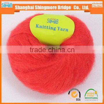 Textile Yarn China Supplier Hot Wholesale Oeko Tex Mohair Yarn for Hand Knitting in Very Cheap Prices photo-6