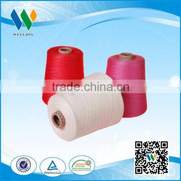 China Wholesale 100% Virgin Polyester Yarn for Famous Brand Textiles photo-2