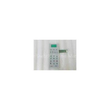 OEM Tactile Keys Control Panel Membrane Switch Keypads , LED Keypad Overlay