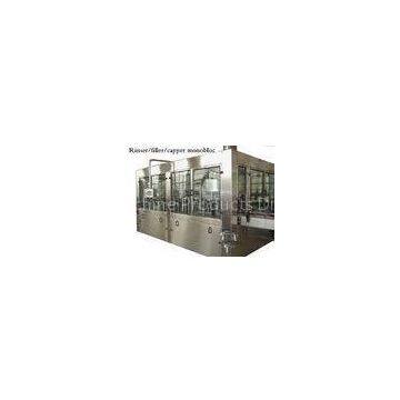 Aluminum Can / Jar Filling Machine , Soft Drink or Mineral Water Automatic Bottling Machine