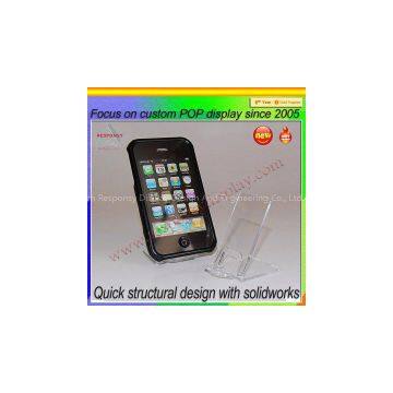 Acrylic Mobile Phone Holder Shop Retail Display Stand photo-3