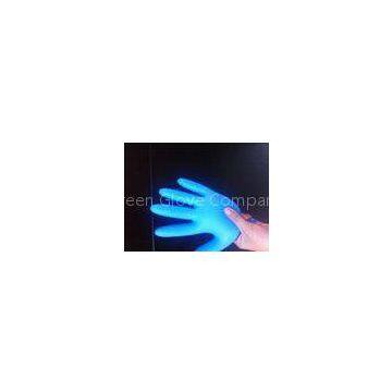 OEM Stretchable Nitrile Powder Free Gloves Food grade Beaded cuff