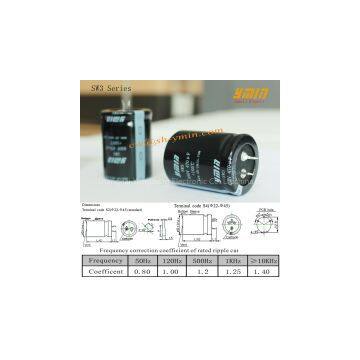 China Snap in Aluminum Electrolytic Capacitor for E-vehicle Charging Post Battery Car Charging Piles