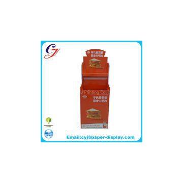Customized shelf cardboard display for food sauce