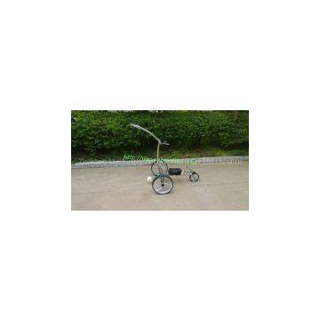 2014 High Grade Stainless steel Golf Trolley with double brushless motors