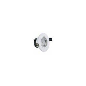 50 - 60HZ Recessed Led Ceiling Lights 3w Epistar Chip , High Efficiency Long Life