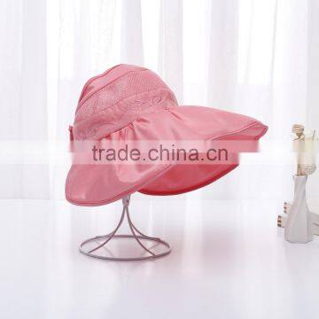 B40507A Women folding hats waterproof sun cap
