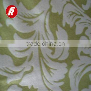 cheap screen printed green jacquard blanket