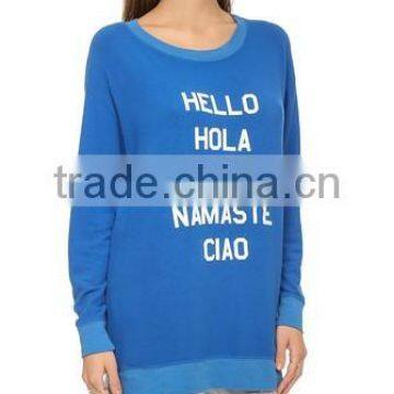 Vintage Inspired Top Stitched Women's Sweatshirt photo-3