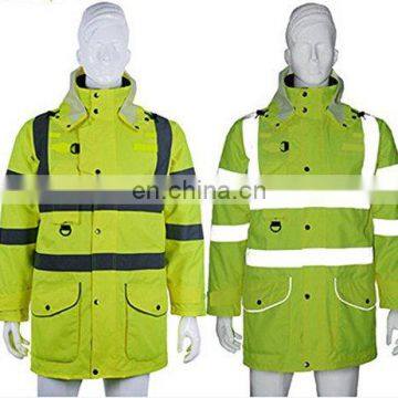 Hi Vis High Visibility 3 IN 1 Winter Waterproof Reflective Safety Jacket photo-4