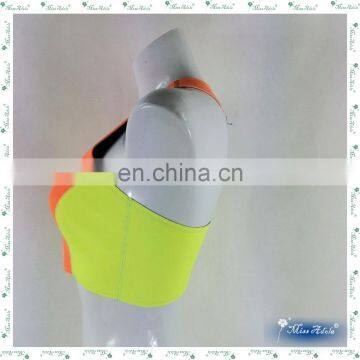 MissAdola Neoprene Women Two Pieces OEM Rubber Swimsuit Beautiful Zipper Swimwear Diving Wetsuit (M80) photo-5