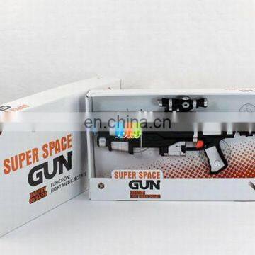 Boy Gun Toys , Plastic Electric Space Toy Gun With Flashing Light and Music