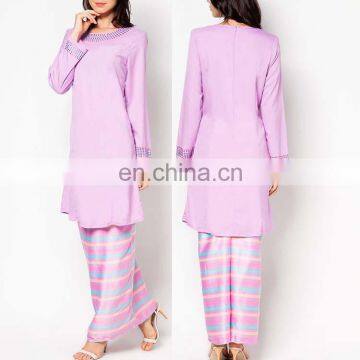 Bright Color Little Beaded Hot Sale High Quality Women Muslim Dress
